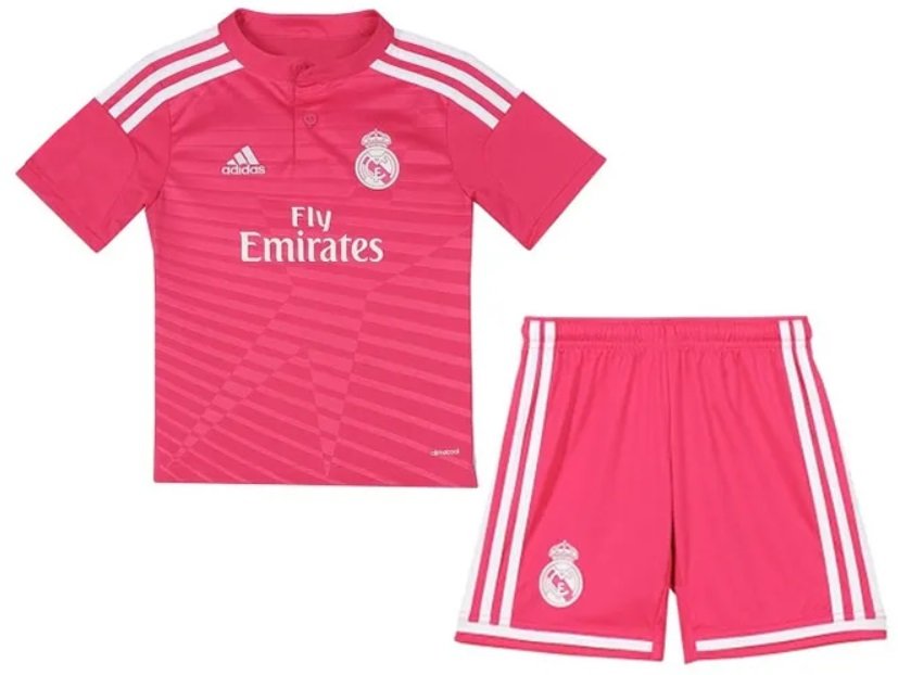 Kit infantil II Real Madrid 2014 2015 Adidas retro 